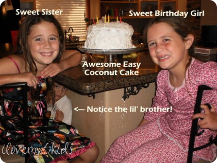 Easy Coconut Cake