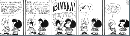 comic Mafalda y sus Aventuras tirasusan