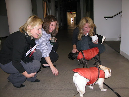 And hello to the busy ladies from ad-sales!
