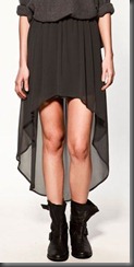 Zara Mullet skirt Styleista