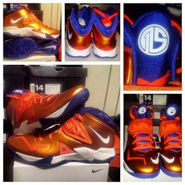 Amare Stoudemire8217s Nike Soldier 7 Knicks PE 4th Version
