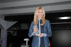 Karina Rabolini también recibió un premio. Gentileza: Revista Luz.