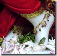 Krishna's lotus feet