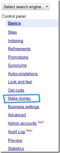 google cse make money