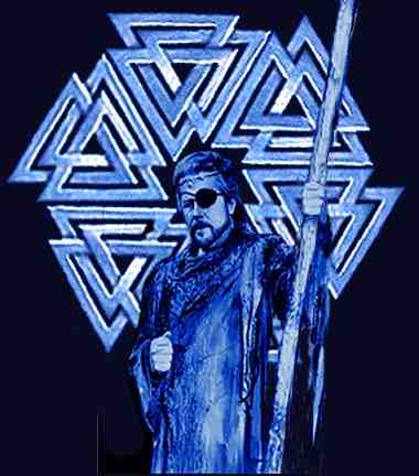 James Morris As Wotan, Asatru Gods And Heroes