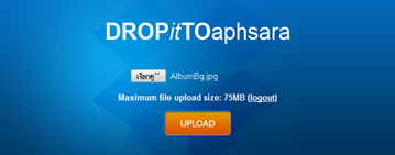 upload files to dropbox.