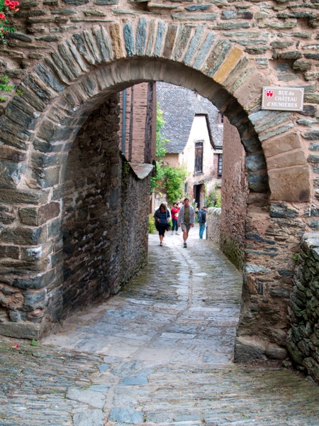 2011 07 28 Voyage France Village de Conques la porte des pèlerins