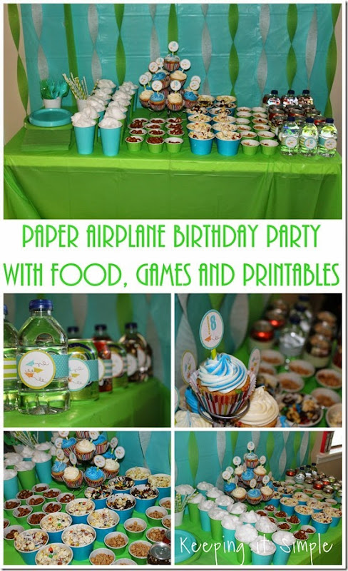 Boys-paper-airplane-birthday-party-with-food-games-and-printables
