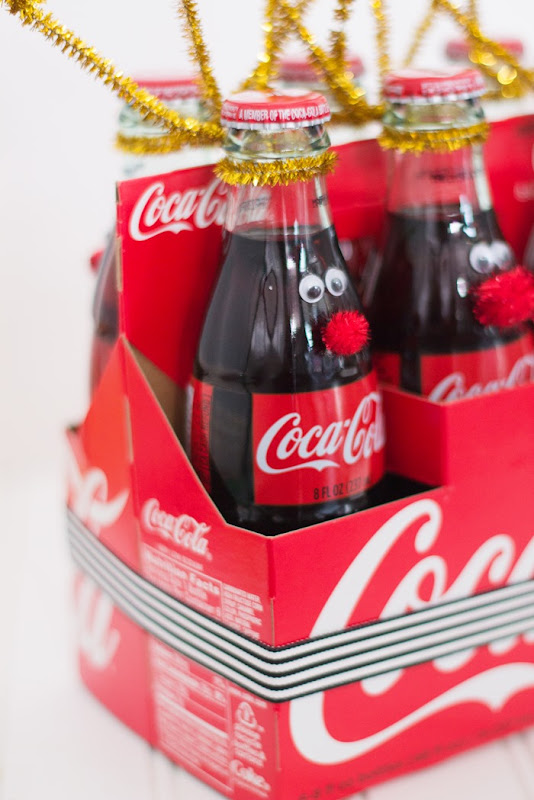 Get Inspired for the Holidays Coke Bottle Reindeer! Zurcher Co He
