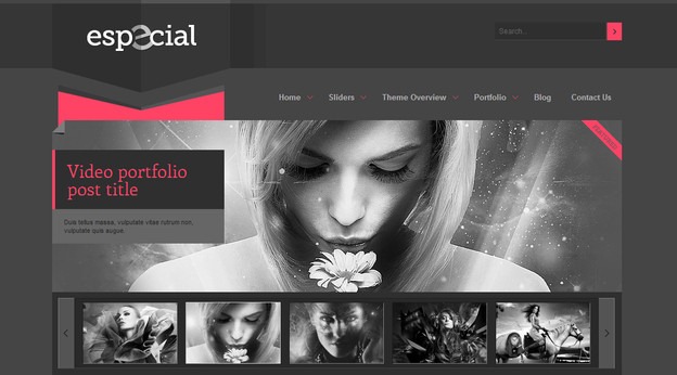 eSpecial Blogger Template