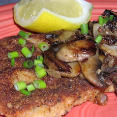 Breaded Pork Scallopine With Mushroom Sauce