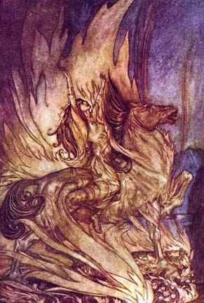 Brunhilde Immolation, Asatru Gods And Heroes