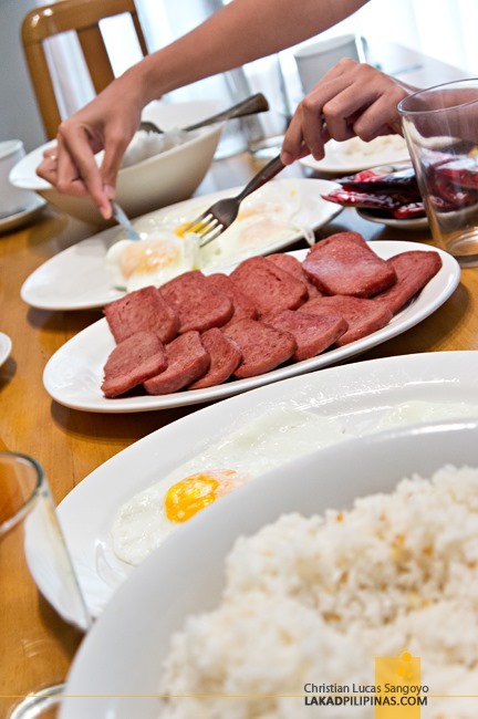 Breakfast at Subic Homes in Zambales