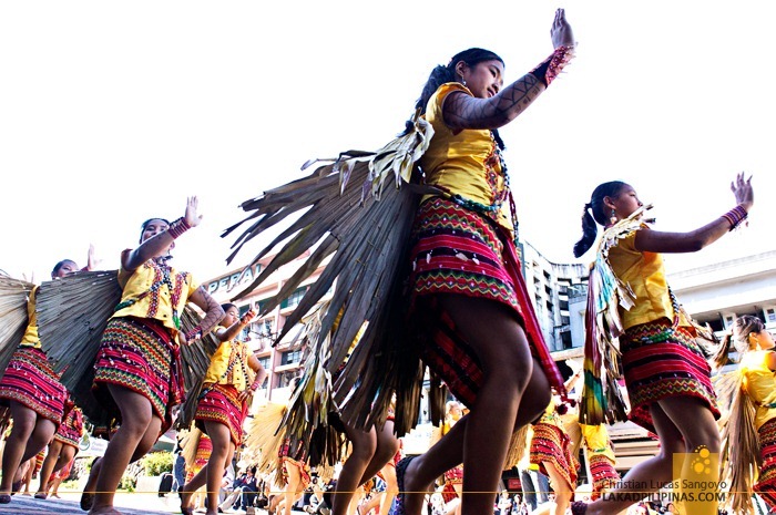 Street Dancing at Baguio's Panagbenga Festival