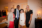 Amy Wilkins, publisher of Weddings, Mark, me, and Keren Craig of Marchesa.