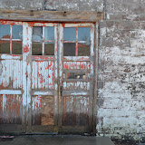 "Red Door Faded" - copyright David J. Thompson