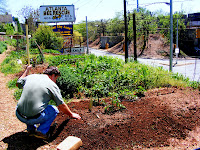 April 9th, 2010 - Initial Tending of Garden Plot at Lake Claire Community Land Trust