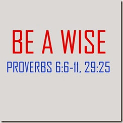 BE A WISE