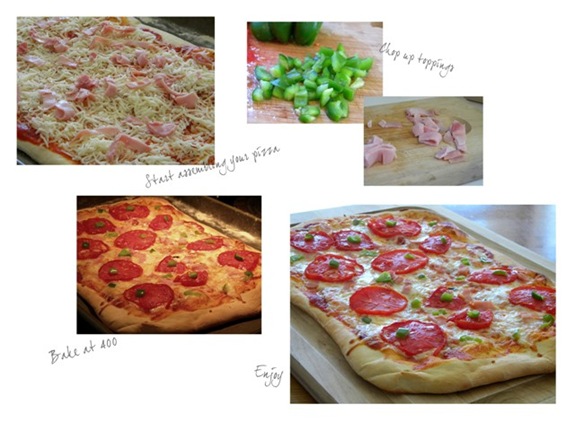 Blog Olive Oil Pizza Collage