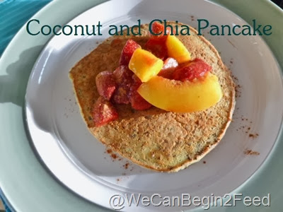 Coconut and Chia Pancakes
