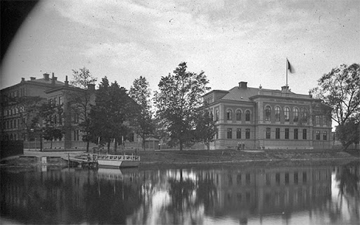 färga mellan Linnegatan och S:t Johannesgatan 1890