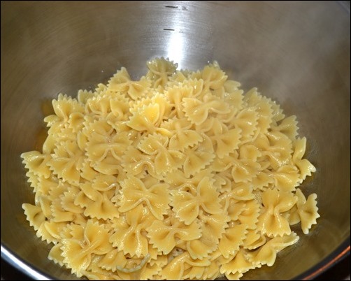 cooked pasta