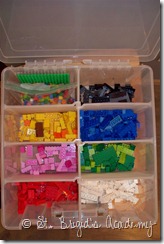 Organizing Legos