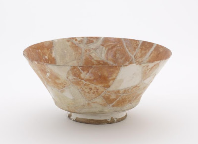 Bowl | Origin:  Iran | Period: 18th century? | Details:  Not Available | Type: Stone-paste decorated with glaze | Size: H: 9.8  W: 21.1  cm | Museum Code: F1917.235 | Photograph and description taken from Freer and the Sackler (Smithsonian) Museums.