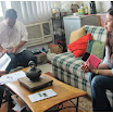 Fr. Hector Villamil of San Jose Tacloban visit TYF Office for Rehabilitation of Tacloban
