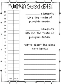 Pumpkin Seed Activities for First Grade - The Inspired Apple