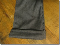 handmade gray dress pants for a preschool boy (9)