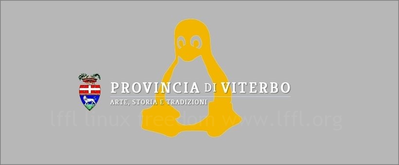 Provincia di Viterbo e il software libero