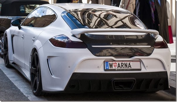 Marko Arnautovic - Porsche Panamera Mansory C-One - www.hartvoorautos.nl