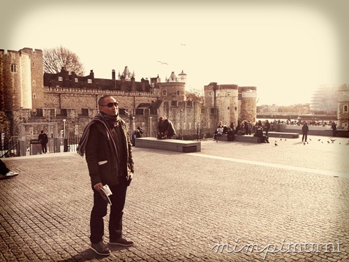 Bobby the hubby at the Tower of London Bobby the hubby at the Tower of London