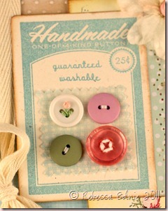 button btq easel card closeup