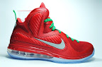 Throwback Thursday: Look Back at LBJs 2011 Christmas Shoes nike lebron 9 gr christmas 7 03 Throwback Thursday: Look Back at LBJs 2011 Christmas Shoes