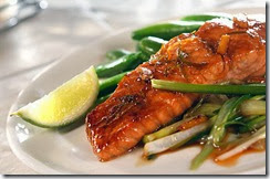 Stak Salmon Saus Tomat Stak Salmon Saus Tomat