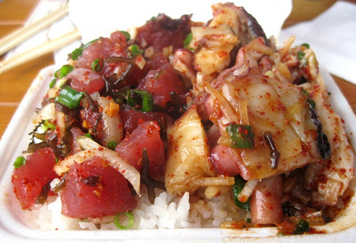 Ono Seafood - Hawaiian Style Ahi and Shoyu Tako