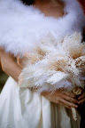 My gorgeous ostrich feather bouquet.