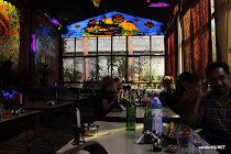Having lunch at OR2k in Thamel, Kathmandu, Nepal