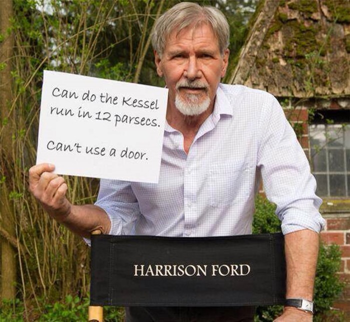 Harrison Ford On Set Injury Harrison Ford On Set Injury