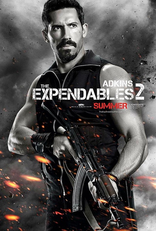 The Expendables 2 Scott Adkins Poster
