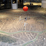 detonation area of the bomb in Hiroshima, Japan 