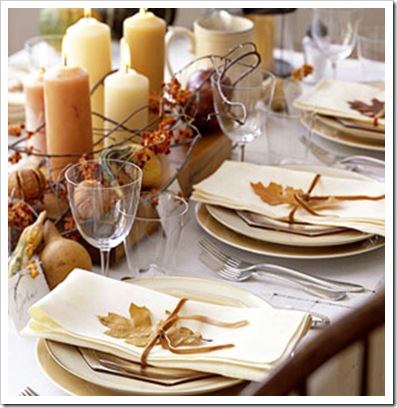 thanksgiving table 2011