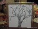 Copper foiled oak tree.