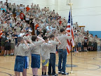 Opening ceremonies honored citizens killed on 9/11, and the First Responders who gave of themselves