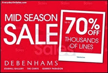 Debenhams Mid Season Sale 2013 Malaysia Deals Offer Shopping EverydayOnSales