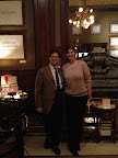 Founder Luke Ives Pontifell and his right hand (wo)man, the lovely Victoria Wasserman