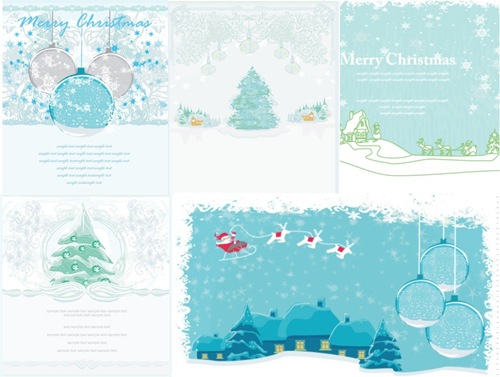 Abstract christmas background