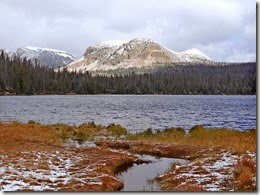 Mirror Lake and snow 097